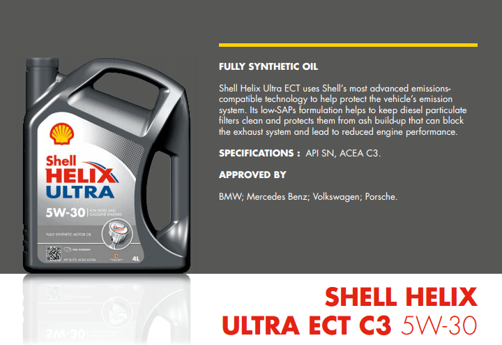 shell helix ultra 5W-30